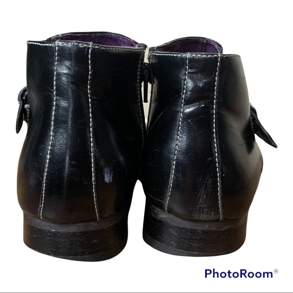 Vintage Giorgio Brutini Leather Ankle Boots size 7.5 - Picture 4 of 8